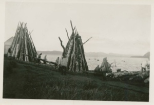 Image of Wood piled ready for burning in cold weather